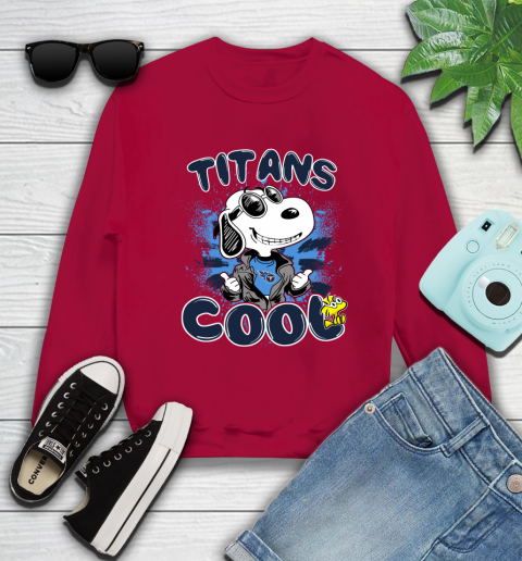 NFL Football Tennessee Titans Cool Snoopy Shirt Sweatshirt 8