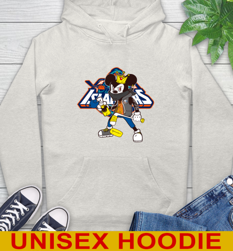 New York Islanders NHL Hockey Mickey Peace Sign Sports Hoodie - Image 13