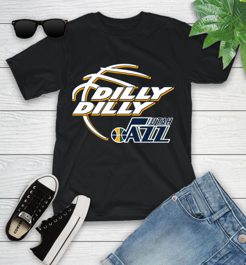 NBA Utah Jazz Dilly Dilly Basketball Sports Youth T-Shirt 2