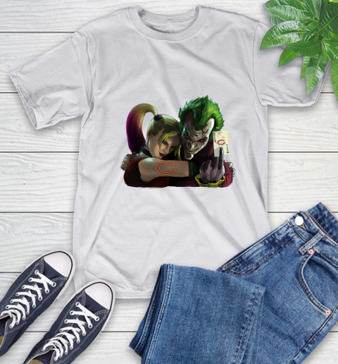 Chicago Bears NFL Football Joker Harley Quinn Suicide Squad T-Shirt 12