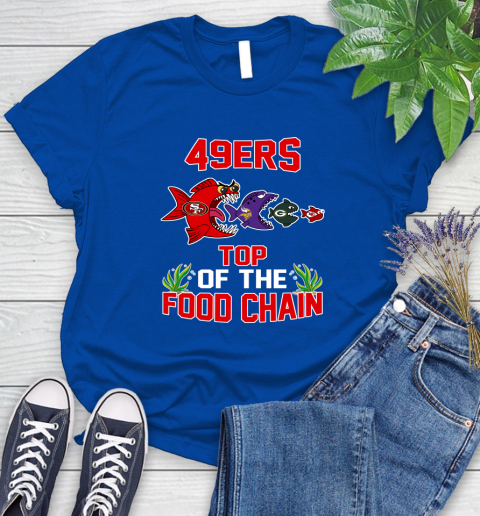 San Francisco 49ers Top Of The Food Chain NFL Shirts 91