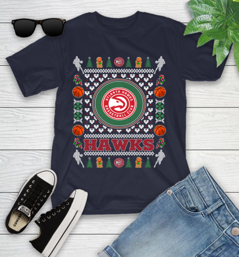 Atlanta Hawks Merry Christmas NBA Basketball Loyal Fan Ugly Shirt 101