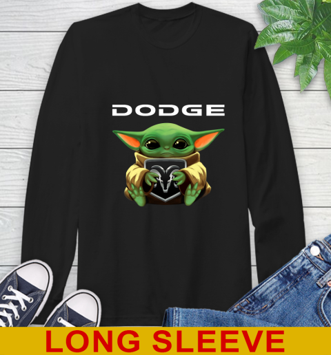 Star Wars Baby Yoda Hugs Dodge Car Shirt 55