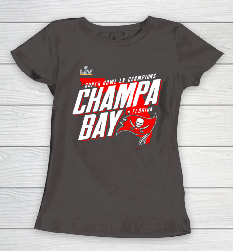 Champa Bay Tampa Bay Buccaneers Super Bowl LV Champions Women's T-Shirt 7