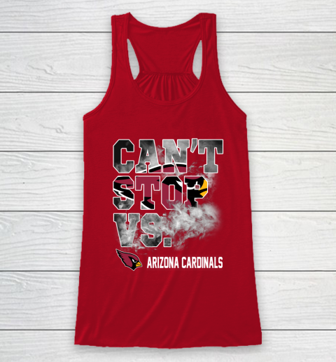 NFL Arizona Cardinals Football Can't Stop Vs Racerback Tank 4