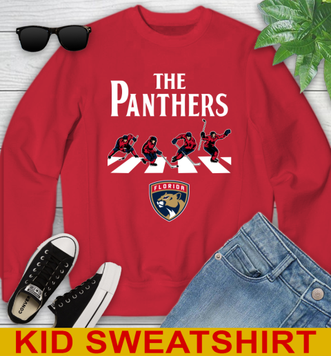 NHL Hockey Florida Panthers The Beatles Rock Band Shirt Youth Sweatshirt 7