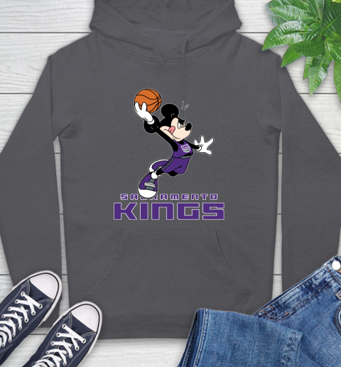 NBA Basketball Sacramento Kings Cheerful Mickey Mouse Shirt Hoodie 7