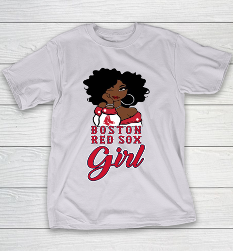 Boston Red Sox Girl MLB Youth T-Shirt 5