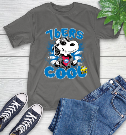 NBA Basketball Philadelphia 76ers Cool Snoopy Shirt T-Shirt 11