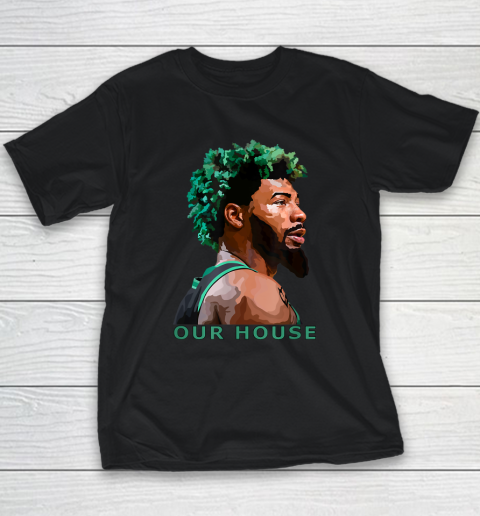 Be Smart in Our House Marcus Smart Boston Basketball Fans Youth T-Shirt