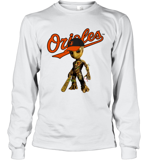 Baltimore Orioles Baseball Bow Tee Shirt Women's XL / White