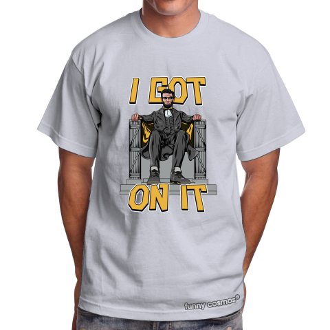 Air Jordan 5 Off White Matching Sneaker Shirt Lincoln I Got On It Grey Yellow Sneaker Shirt