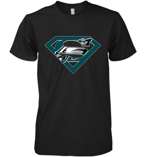 We Are Undefeatable The Philadelphia Eagles x Superman NFL Premium Men's T-Shirt