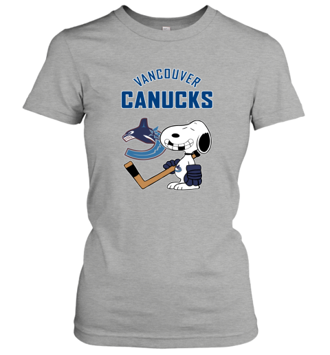 NHL Hockey Vancouver Canucks Cool Snoopy Shirt T Shirt