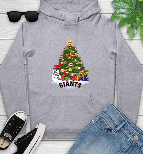 San Francisco Giants Merry Christmas MLB Baseball Sports Youth Hoodie 6