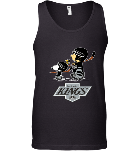 Let's Play Los Angeles Kings Ice Hockey Snoopy NHL Tank Top