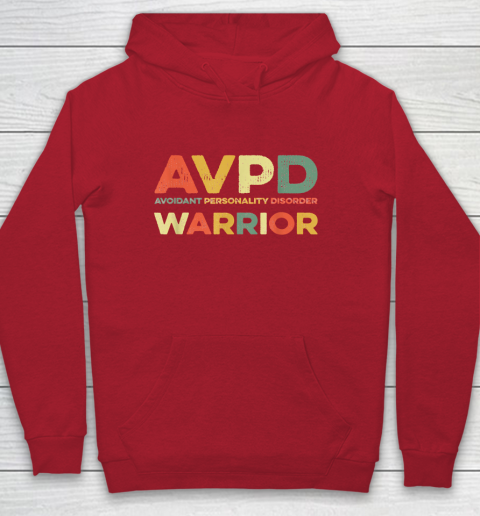 Autism Awareness Avoidant Personality Disorder Warrior AVPD Awareness Social Youth Hoodie 7