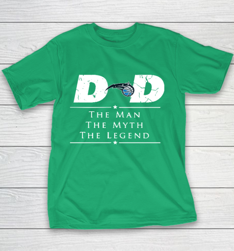 Orlando Magic NBA Basketball Dad The Man The Myth The Legend Youth T-Shirt 3