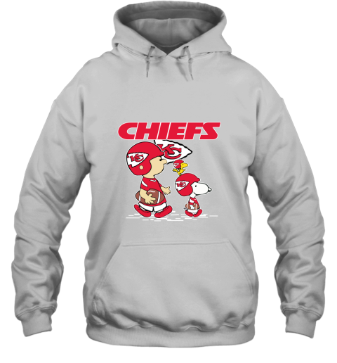 Kansas City Chiefs Let's Play Football Together Snoopy NFL Hoodie
