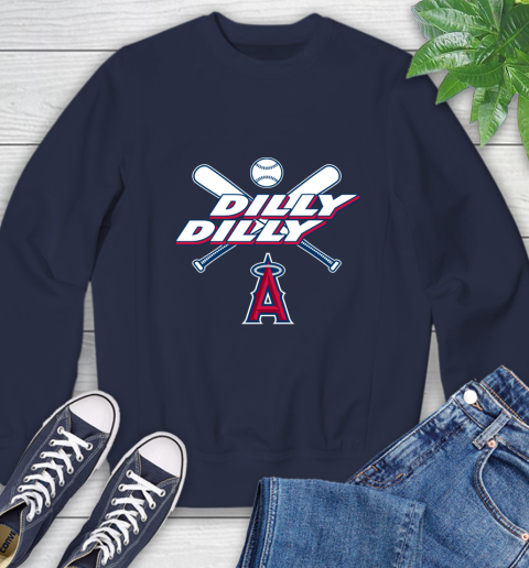 MLB Los Angeles Angels Dilly Dilly Baseball Sports Sweatshirt 3