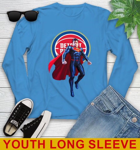 NBA Awesome Superman Basketball Sports Detroit Pistons 129