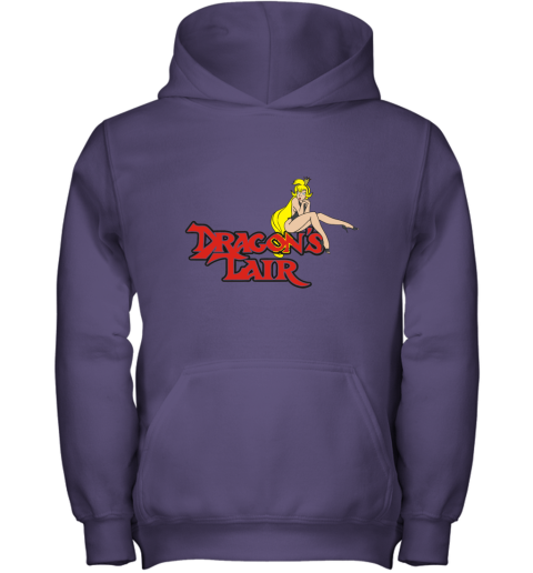 ibkv dragons lair daphne baseball shirts youth hoodie 43 front purple