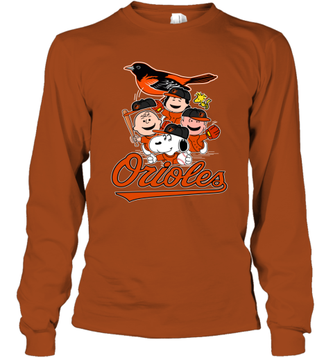Peanuts Snoopy x Baltimore Orioles Baseball Jersey Or - Scesy