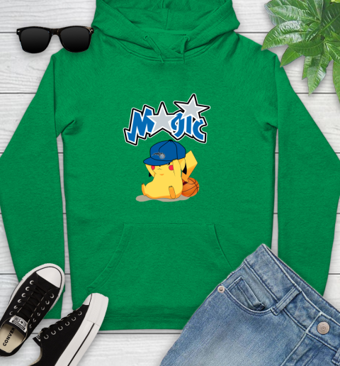 NBA Pikachu Basketball Sports Orlando Magic Youth Hoodie 7