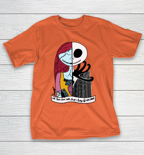 Jack and Sally  Blink 182 I Miss You T-Shirt 3