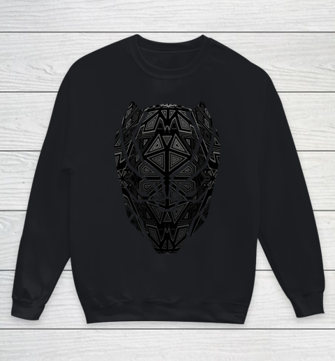 Marvel Black Panther Geometric Prism Mask Youth Sweatshirt