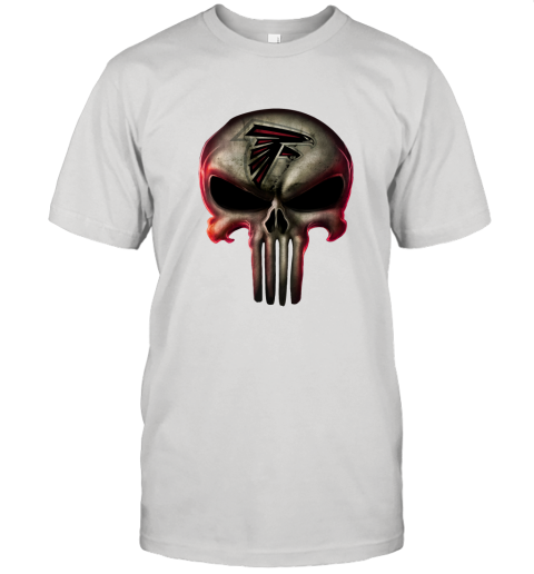 Atlanta Falcons The Punisher Mashup Football Unisex Jersey Tee