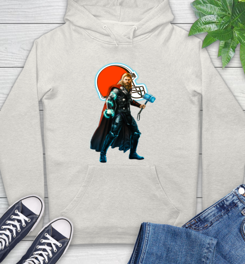 NFL Thor Avengers Endgame Football Cleveland Browns Hoodie 12