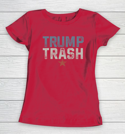 Trump Trash 2024 Grunge Vintage Garbage for Trump Women's T-Shirt 7