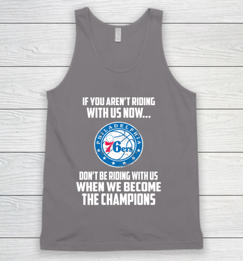 NBA Philadelphia 76ers Basketball We Become The Champions Tank Top 6