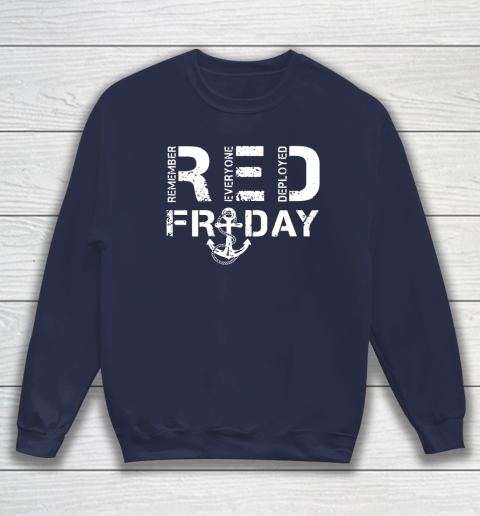 On Fridays We Wear Red Friday Military Navy Soldiers Sweatshirt 2