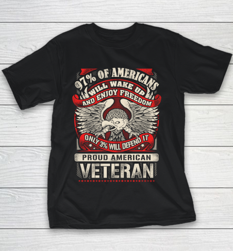 Veteran Shirt Veteran 97% Of American Youth T-Shirt