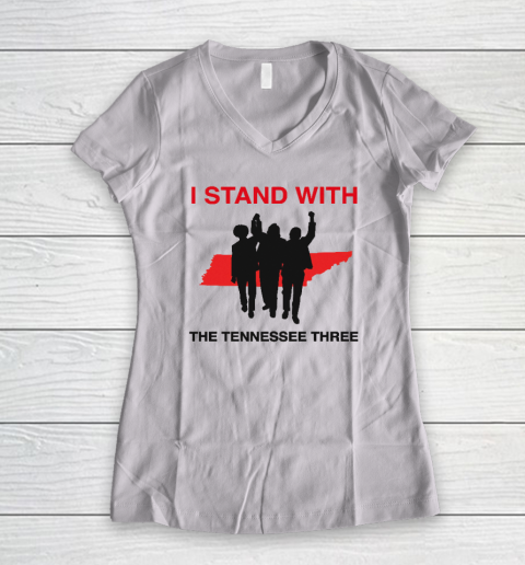 I Stand With The Tennessee Three Women's V-Neck T-Shirt