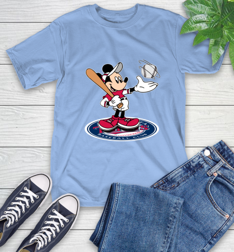 MLB Baseball Minnesota Twins Cheerful Mickey Disney Shirt T-Shirt 12