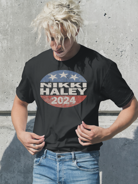 Vintage Nikki Haley 2024 Presidential Elections T-Shirt