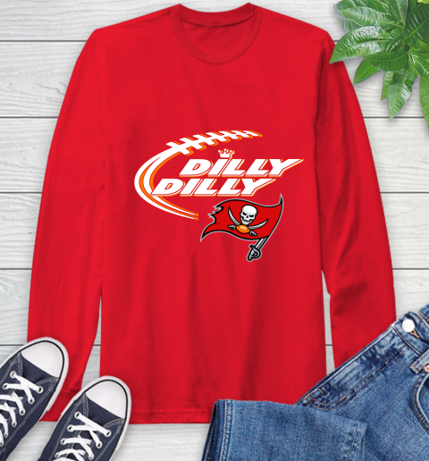 NFL Tampa Bay Buccaneers Dilly Dilly Football Sports Long Sleeve T-Shirt 10