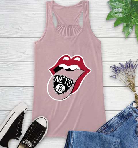 Brooklyn Nets NBA Basketball Lips I Root For My Team Adoring Fan 47