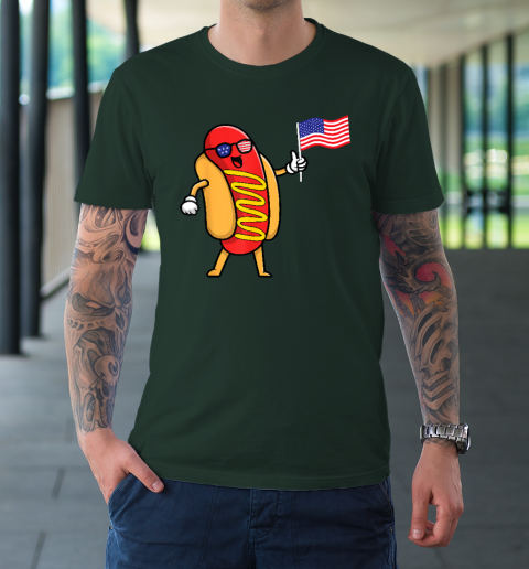 4th of July Hot Dog Hotdog 4th of July T-Shirt 3