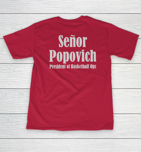 Coach Pop El Jefe (print on front and back) Women's T-Shirt 14