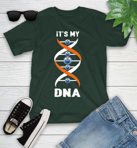 Edmonton Oilers NHL Hockey It's My DNA Sports Youth T-Shirt 5
