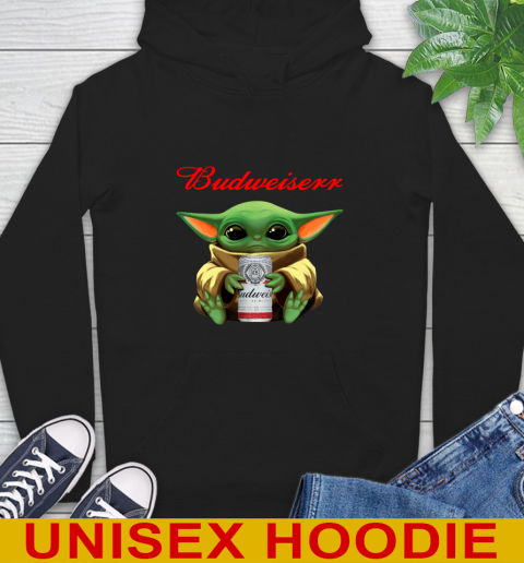 Star Wars Baby Yoda Hugs Budweiser Beer Shirt 14