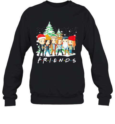 Supernatural Christmas Friends Sweatshirt
