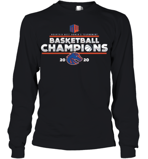 Mountain West Women'S Tournament Basketball Champions 2020 Denver Broncos Team Youth Long Sleeve
