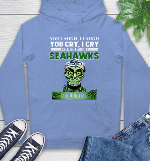 NFL Talk Shit About Seattle Seahawks I Kill You Achmed The Dead Terrorist Jeffrey Dunham Football Hoodie 11