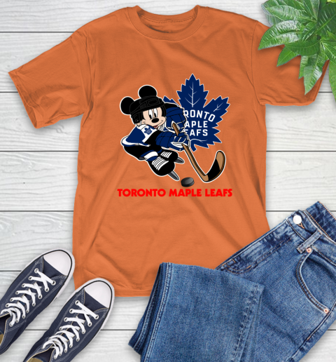 NHL Toronto Maple Leafs Mickey Mouse Disney Hockey T Shirt T-Shirt 17