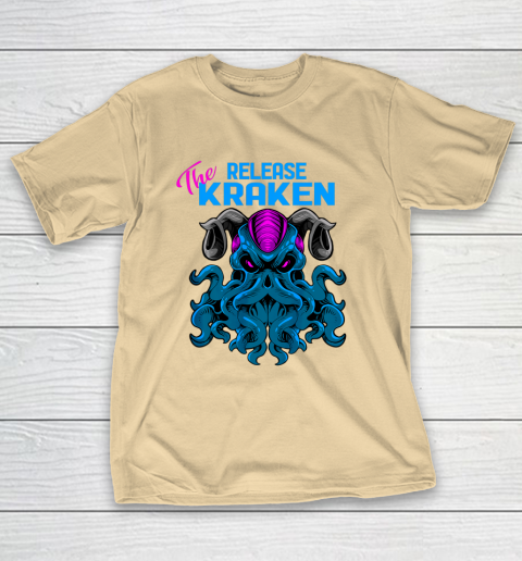 Kraken Sea Monster Vintage Release the Kraken Giant Kraken T-Shirt 5